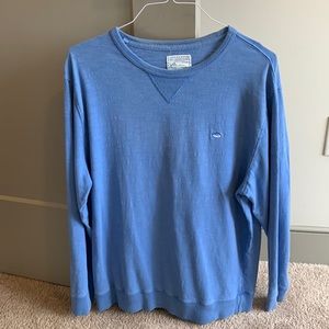 Southern Tide Blue Upper Deck Pullover